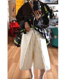 woadblue 【157】HALF TUCK SHORTS