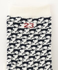 23区GOLF 【MEN】ハンタードッグ柄ソックス