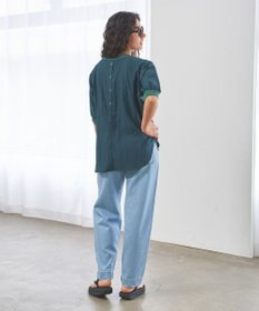 J.PRESS YORK STREET 【WOMEN】ワッシャードルマン ブラウス