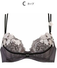 WACOAL ブラジャー 【リボンブラ 胸もとフィットながもち】 動いてもパカパカしにくい レディース BXD409 /ワコール