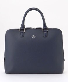 J.PRESS MEN 【定番】サフィアーノブリーフバッグ ネイビー系