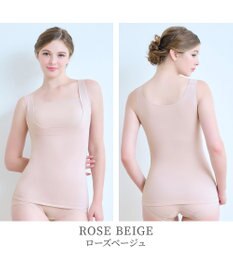 BRADELIS New York 【BRADELIS NewYork peace】綿混楽々dailyブラキャミ25 ノンワイヤー 補正下着 カップ付き キャミソール ブラトップ