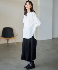 ANY L シャツテールロングスリーブＴシャツ
