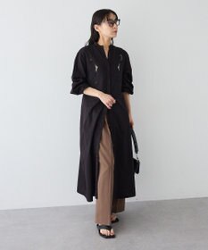 CRAFT STANDARD BOUTIQUE インド製 カットワークシシュウワンピース