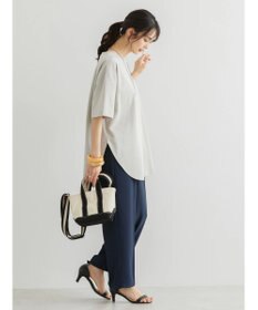 AMERICAN HOLIC 抗菌防臭　Ｄａｉｌｙ！　裾ラウンドカットチュニック