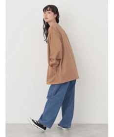 earth music&ecology ヘリンボーン調Ｖネックカーディガン