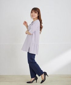 Tiaclasse 【選べる2Type】スキッパーシャツチュニック