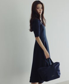 TOCCA 【宮本茉由さん着用】LACE A LA CARTE HALF SLEEVE ドレス