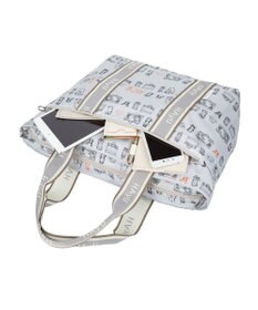 ACE BAGS & LUGGAGE 【雑誌掲載】 HAyU × ace.  フォールディング 折り畳みトートバッグ 猫柄 22L 17861