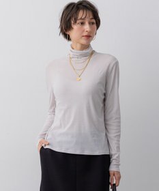 23区 【先行予約】シアーフライス レイヤード タートル カットソー