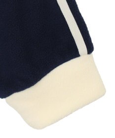 WEGO ハーフジップフリースショートプルオーバー