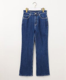 ANY SIS L 【美Denimシリーズ】センタープレスセミフレア デニム