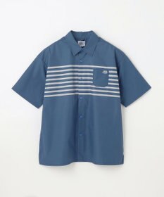 J.PRESS KIDS 【140-170cm】TCブロード パネルボーダープリント シャツ