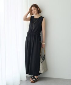 YECCA VECCA 【接触冷感】カットノースリーブワンピース