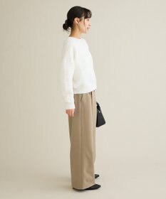 CRAFT STANDARD BOUTIQUE レースボーダーニットプルオーバー