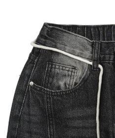 WEGO ウォッシュストリングデニム