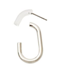 Green Parks ・ＨＡＬＦ　ＴＩＭＥ　ユニッククリアフープピアス