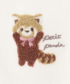 ANY KIDS オーガビッツアニマルサガラ刺繍Ｔシャツ