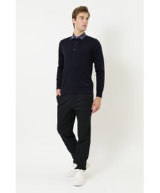 DAKS コットンライクカジュアルパンツ