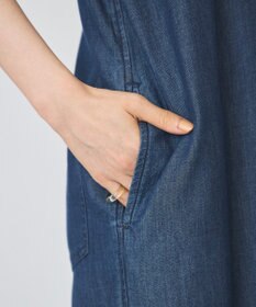 AMERICAN HOLIC バックリボンデニムオールインワン