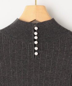 組曲 リブハイネック  ニット