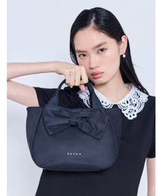 TOCCA RIBBON CUBE NYLON MINI TOTE ミニトートバッグ【星風まどかさん着用】