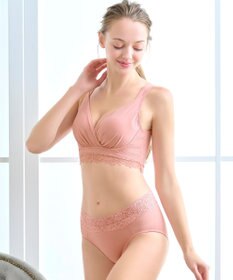 BRADELIS New York 【BRADELIS New York / 育尻・伸びる・綿混・浅め】モモパンツ・ウエストレース#316