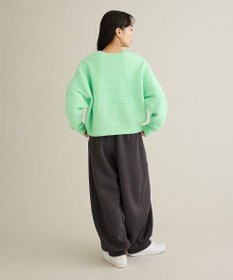 CRAFT STANDARD BOUTIQUE レースボーダーニットプルオーバー