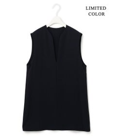 ICB L 【WEB限定カラーあり・洗える】 ライトダブルクロス べスト