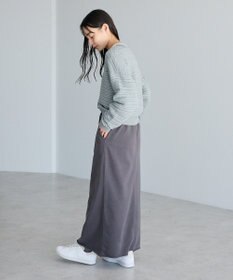 CRAFT STANDARD BOUTIQUE レースボーダーニットプルオーバー