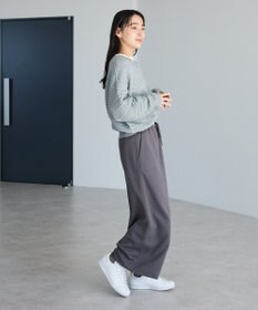 CRAFT STANDARD BOUTIQUE レースボーダーニットプルオーバー