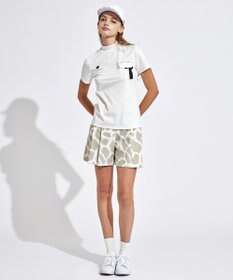 PW CIRCULUS 【UVカット / 吸水速乾 / 伸縮性抜群】【WOMEN】ポケットモック T ゴルフウェア レディース