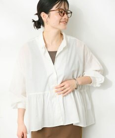 CRAFT STANDARD BOUTIQUE ペプラムブラウス（長袖）