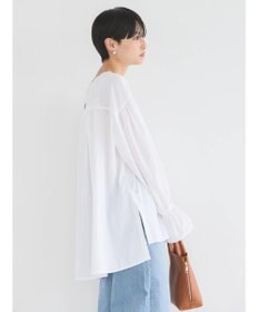 AMERICAN HOLIC 接触冷感キャンディースリーブサイドスリットブラウス