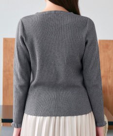 Tiaclasse 【安田美沙子さん着用・選べる2type・洗える】 フリルニットトップス