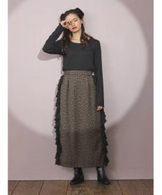 Green Parks ■ＥＳＣＡＲ　Ｕネッククレープカットプルオーバー