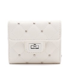 WEGO スタッズキルティングフラップウォレット