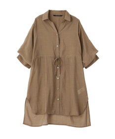 YECCA VECCA シアー2way袖バルーンチュニック