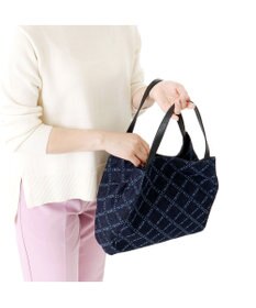 IBIZA バケーロ　ロゴデニム　ハンドバッグ