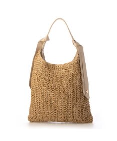 UNBILLION カシュカシュ cachecache / 下がりグログラン柄編みトートバッグ