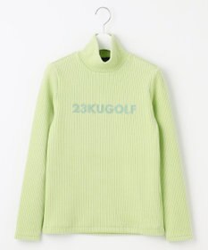 23区GOLF カラー豊富！【WOMEN】【吸湿発熱】グランサーモ モックネック カットソー