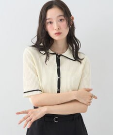 earth music&ecology 【予約】リブニットカーディガン