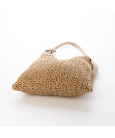 UNBILLION カシュカシュ cachecache / 下がりグログラン柄編みトートバッグ