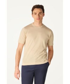 DAKS John Smedley for DAKS ハウスストライプTシャツ