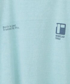 AMERICAN HOLIC 【WEB限定】ピグメント5分袖ロゴプルオーバー