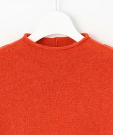 J.PRESS LADIES S 【洗える】CASHMERE BLEND スタンドカラー ニット