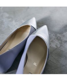 MODE ET JACOMO <MODE ET JACOMO>ポインテッドウェッジソールパンプス