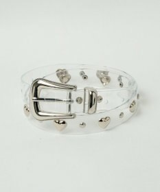 WEGO Lハートスタッズベルト