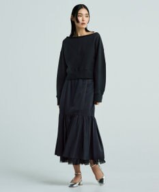 uncrave スウェット ショートトップス（uncrave WHITE）