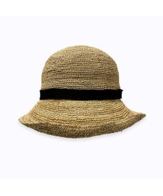 林八百吉商店 un chapeau　エッジアップラフィアハット